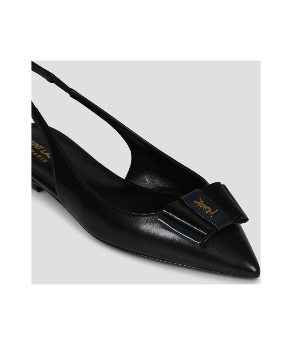 Saint Laurent Anaïs Slingback Flats | italist