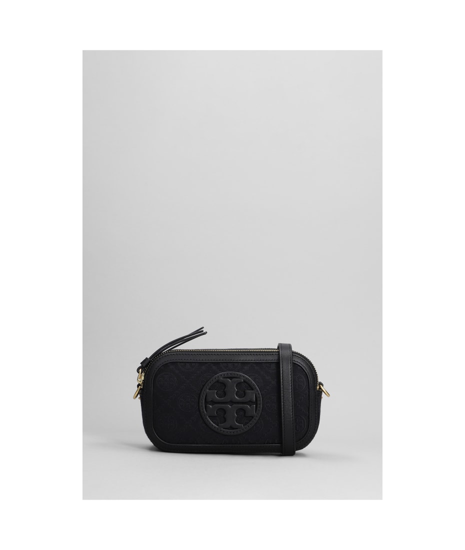 Tory Burch Mini Miller Cotton Canvas Crossbody Bag