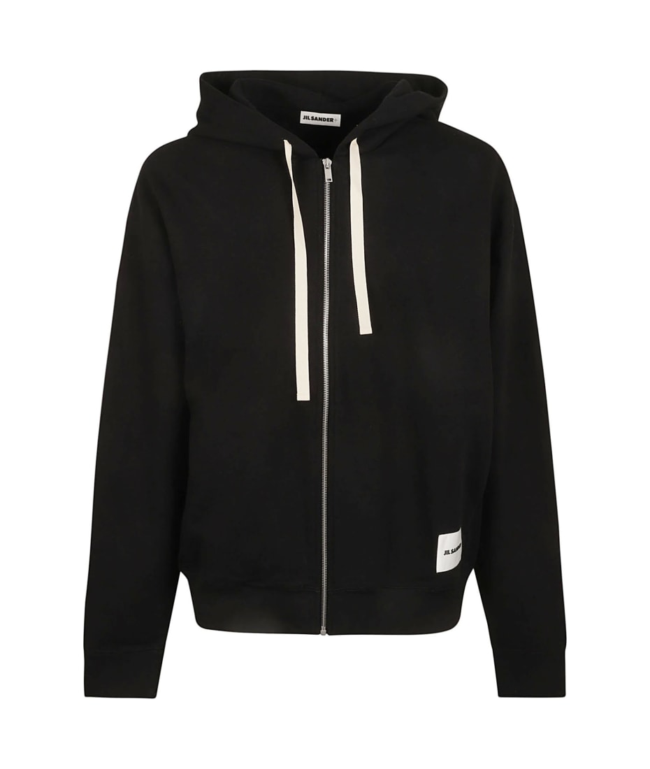 Jil Sander Compact Terry Zipped Hoodie | italist 