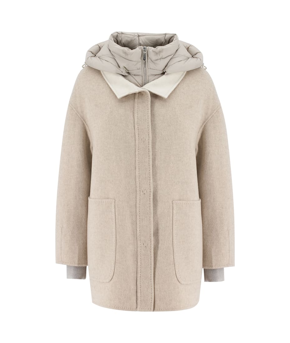 ◆◆VIP◆◆ Moorer NATISHA-CWB フード ダウン Moorer Natisha-cwb Down Jacket | italist