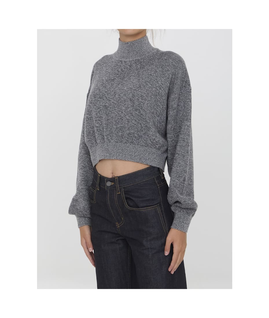 Hotsell Alexander Wang Crop Knit Sweater