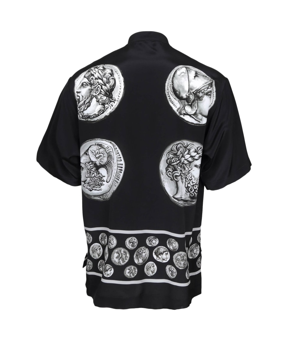 Dolce & Gabbana T-shirt In Cotton Jersey With Coin Print