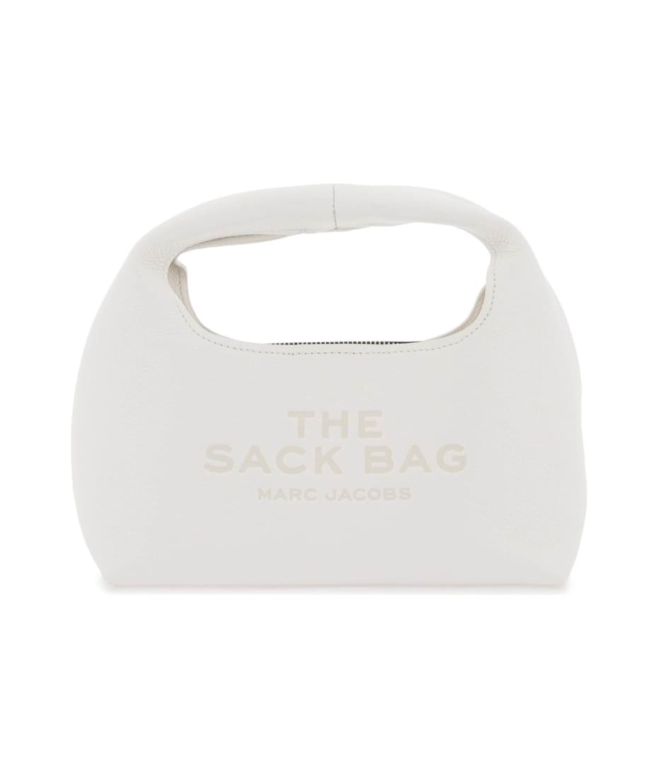トートバッグ MARC JACOBS White Leather Mini The Sack Bag Handbag Marc Jacobs White Leather Bag | italist