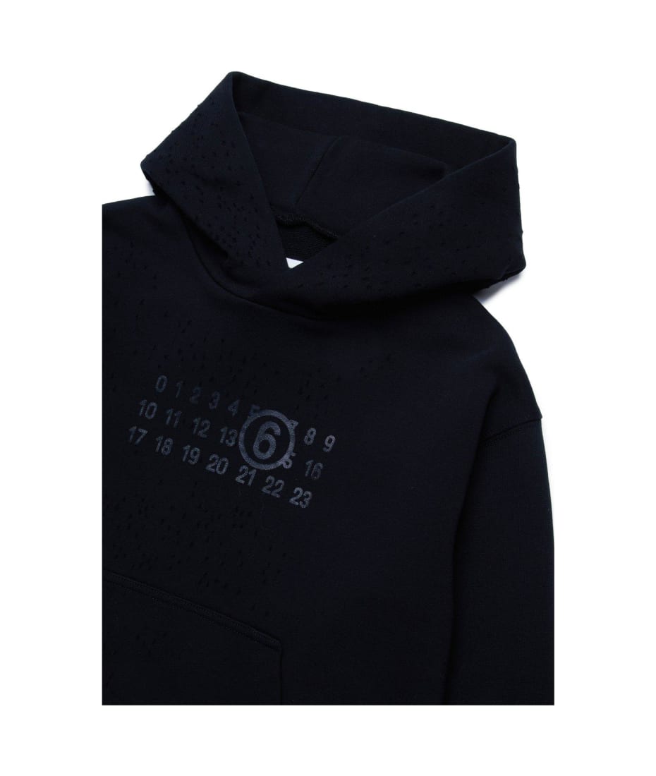 MM6 Maison Margiela Numbers-motif Printed Drop Shoulder