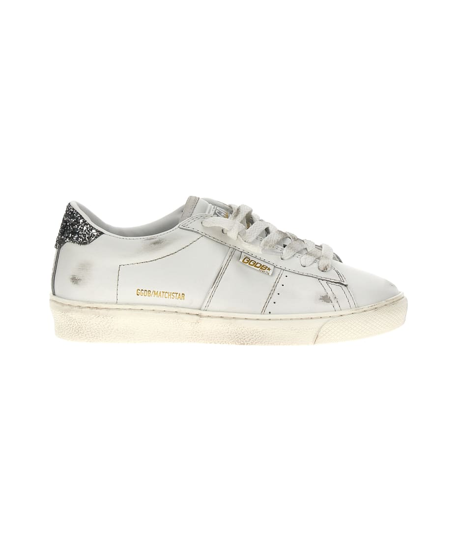 スニーカー Golden Goose 'Matchstar' sneakers Matchstar glitter leather sneakers in white - Golden Goose