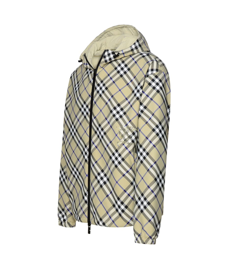 Burberry Reversible Beige Polyester Jacket - Beige