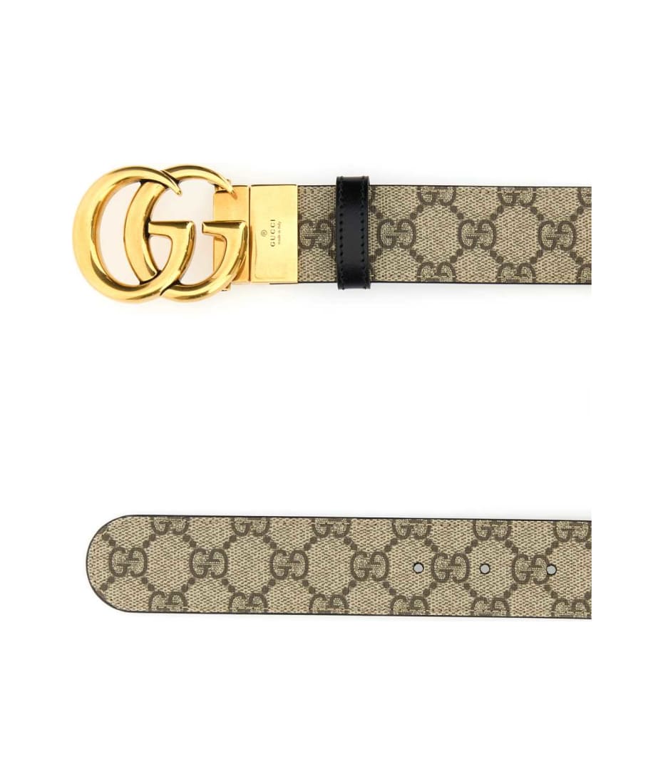 ベルト GUCCI GG SUPREME FABRIC GG MARMONT REVERSIBLE BELT Gucci Gg Supreme Fabric Gg Marmont Reversible Belt | italist