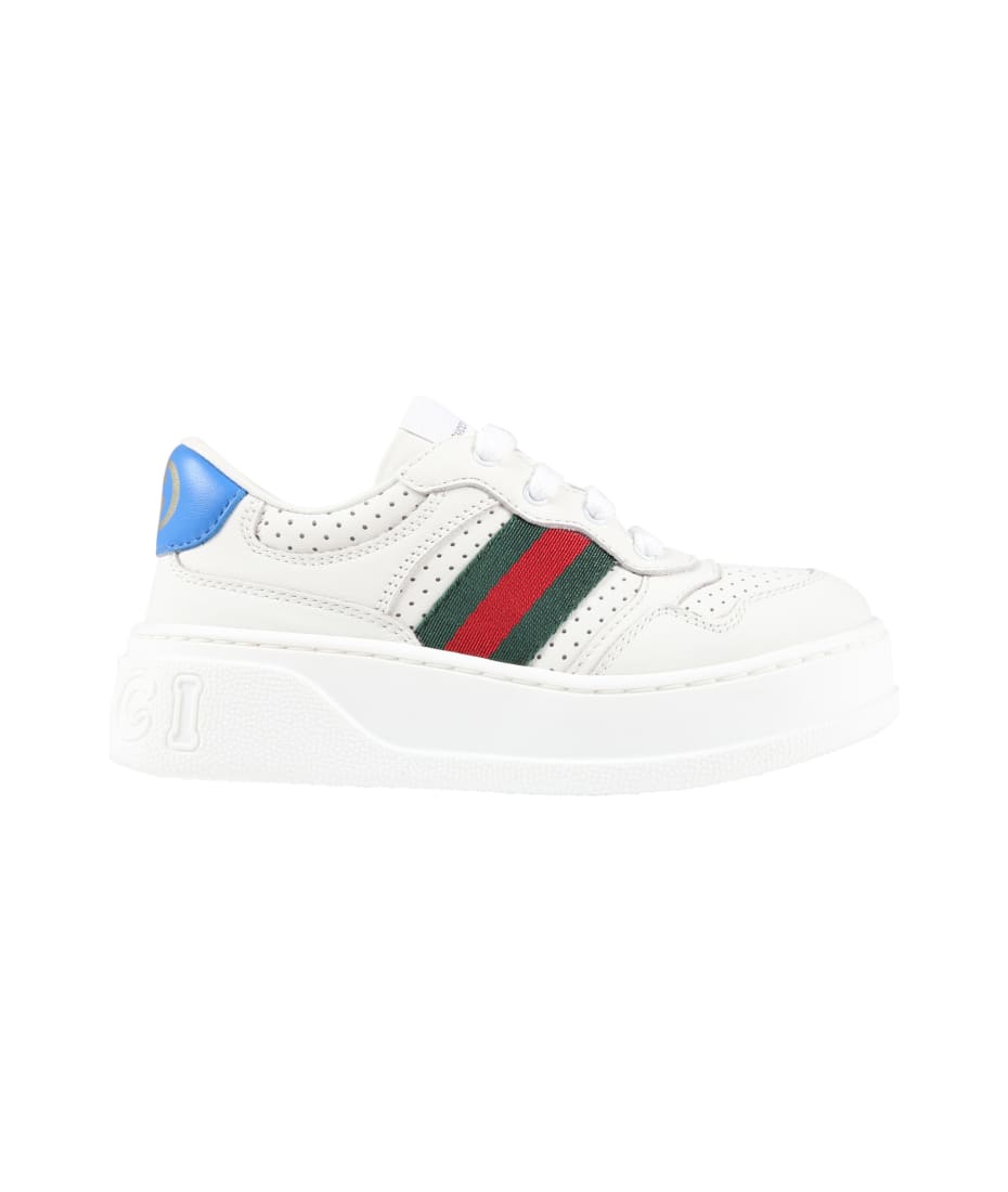 Gucci white 2025 sneakers sale