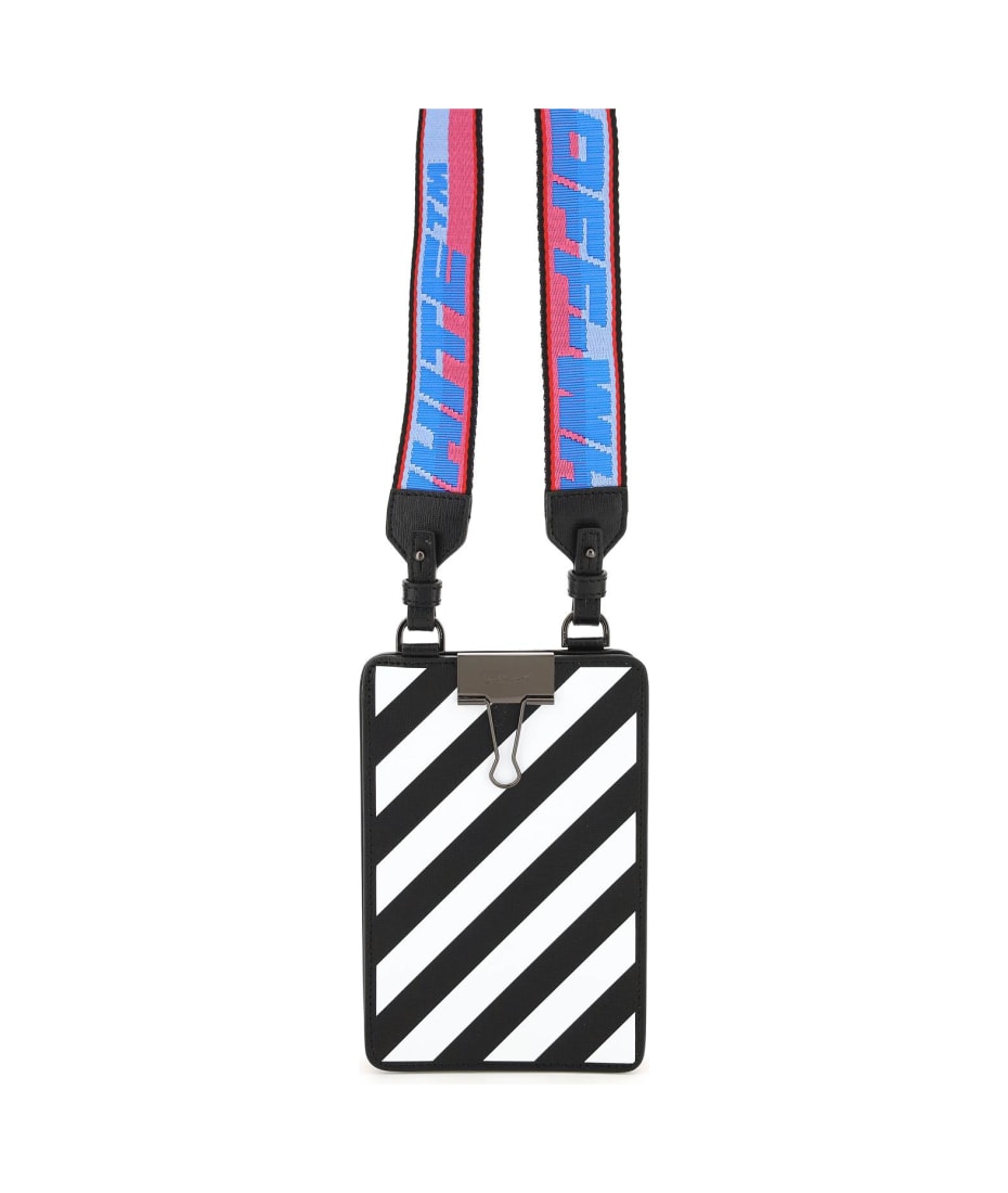 Off-White Card Holder With Strap | italist
