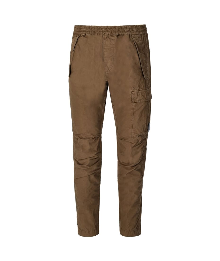 C.p. Company Micro Reps Brown Cargo Trousers | italist, ALWAYS