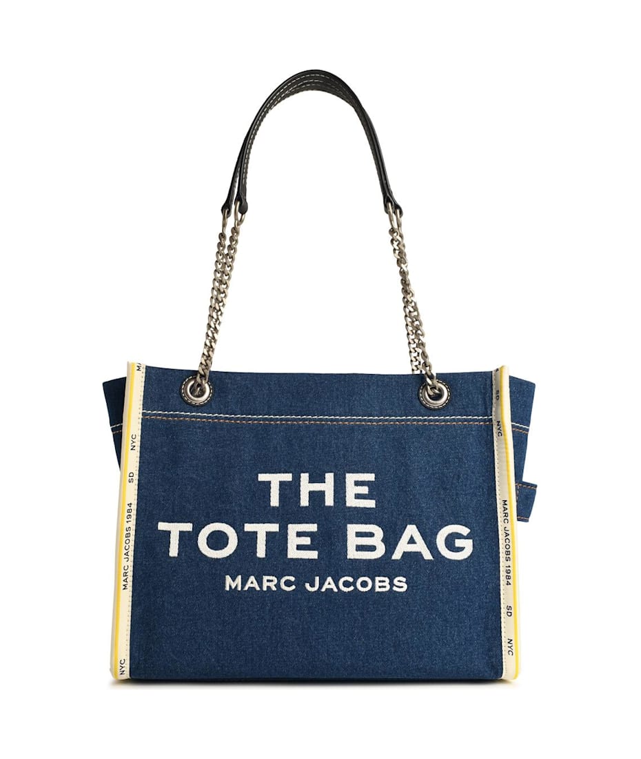 Marc Jacobs Medium 'tote' Blue Denim Bag | italist
