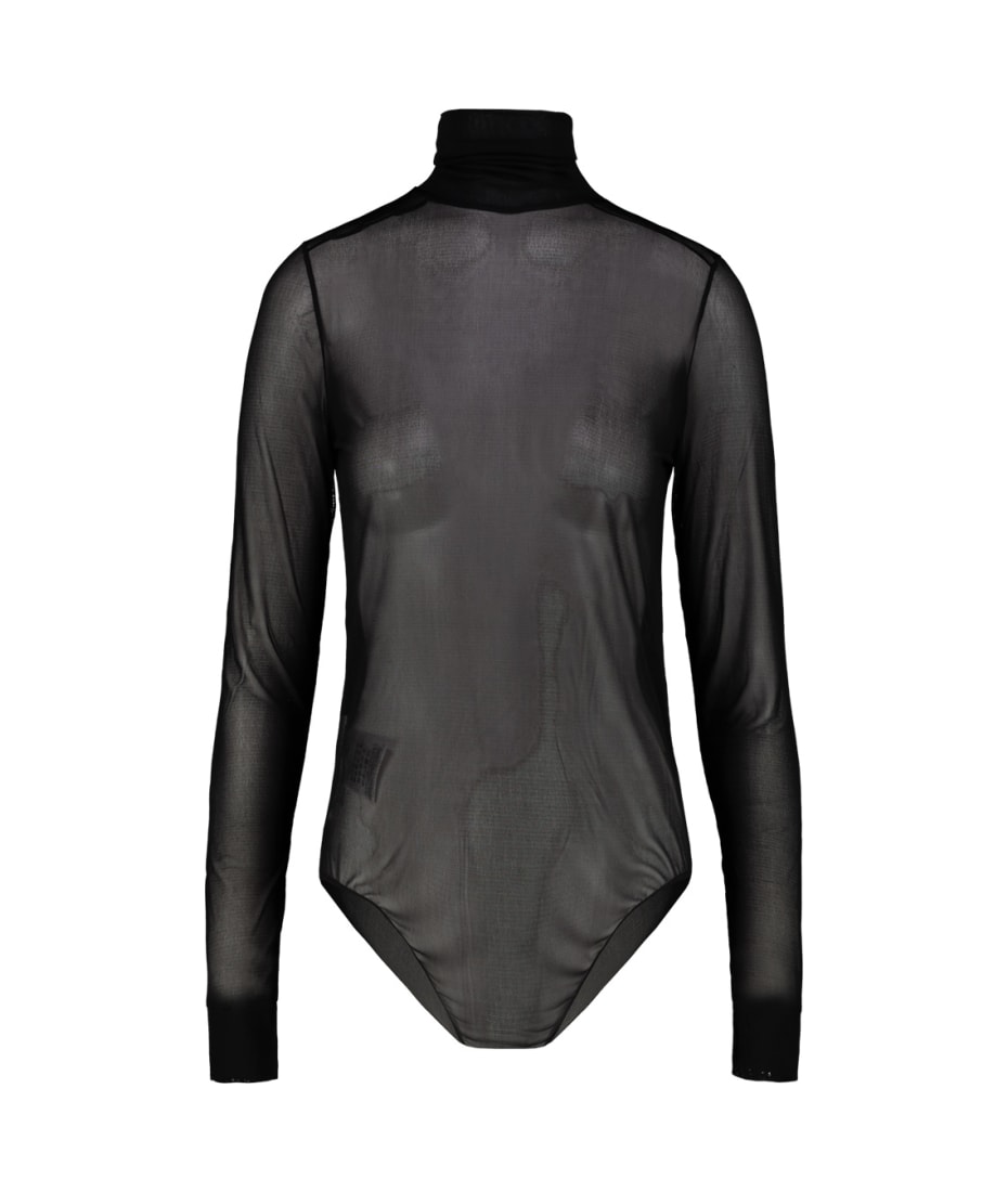 オールインワン・サロペット MAISON MARGIELA BODYSUITS Maison Margiela ジャージーボディスーツ ブラック (Maison