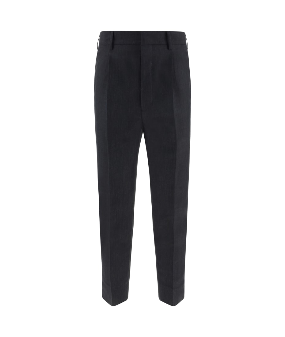 パンツ 2009s PRADA wool slacks black Prada Classic Wool Trousers | italist