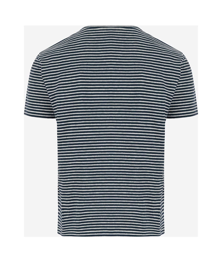 【送料&関税込】Valentino Logo Print Striped T-shirt Valentino Logo Print Striped T-shirt | italist