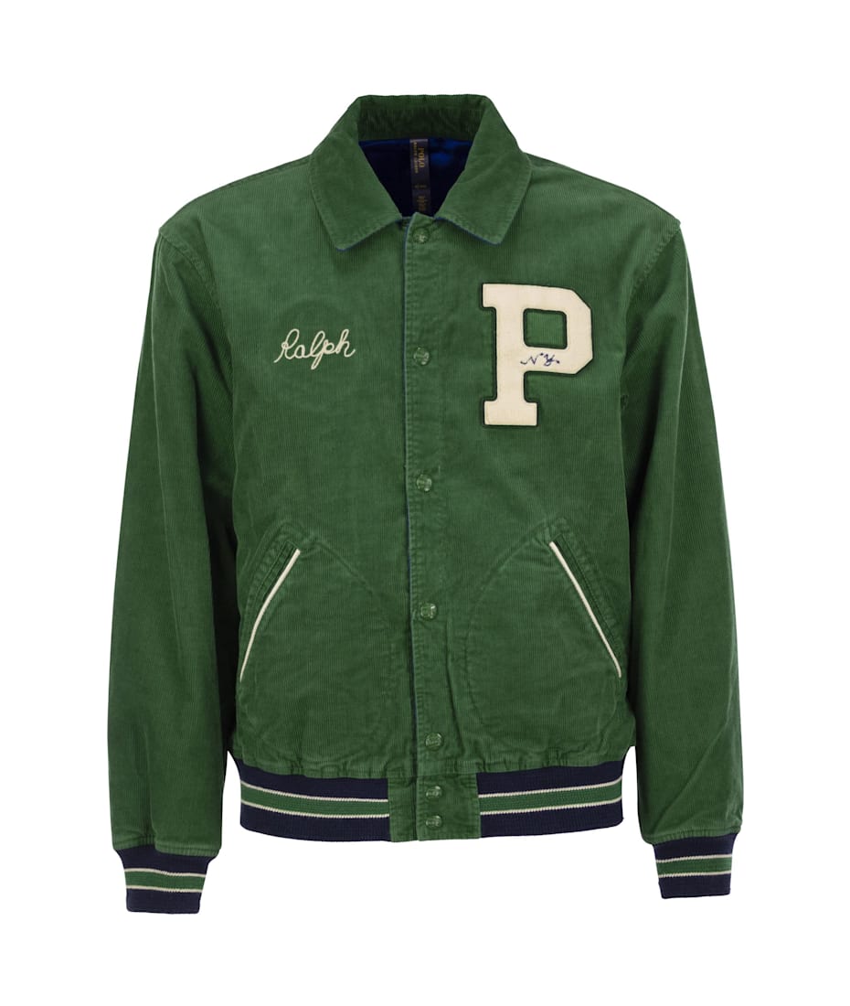 Polo Ralph Lauren Reversible Letterman Jacket | italist, ALWAYS