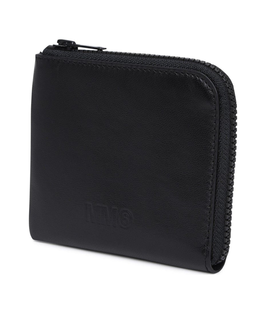 【MM6】Logo Zip Around Wallet ★送料関税込★追跡可能★ b8472ef13733ebb1d3a3719ffe5511