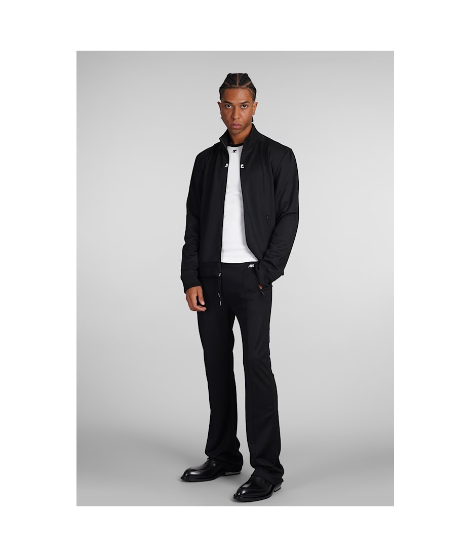 Courrèges Pants In Black Polyester | italist
