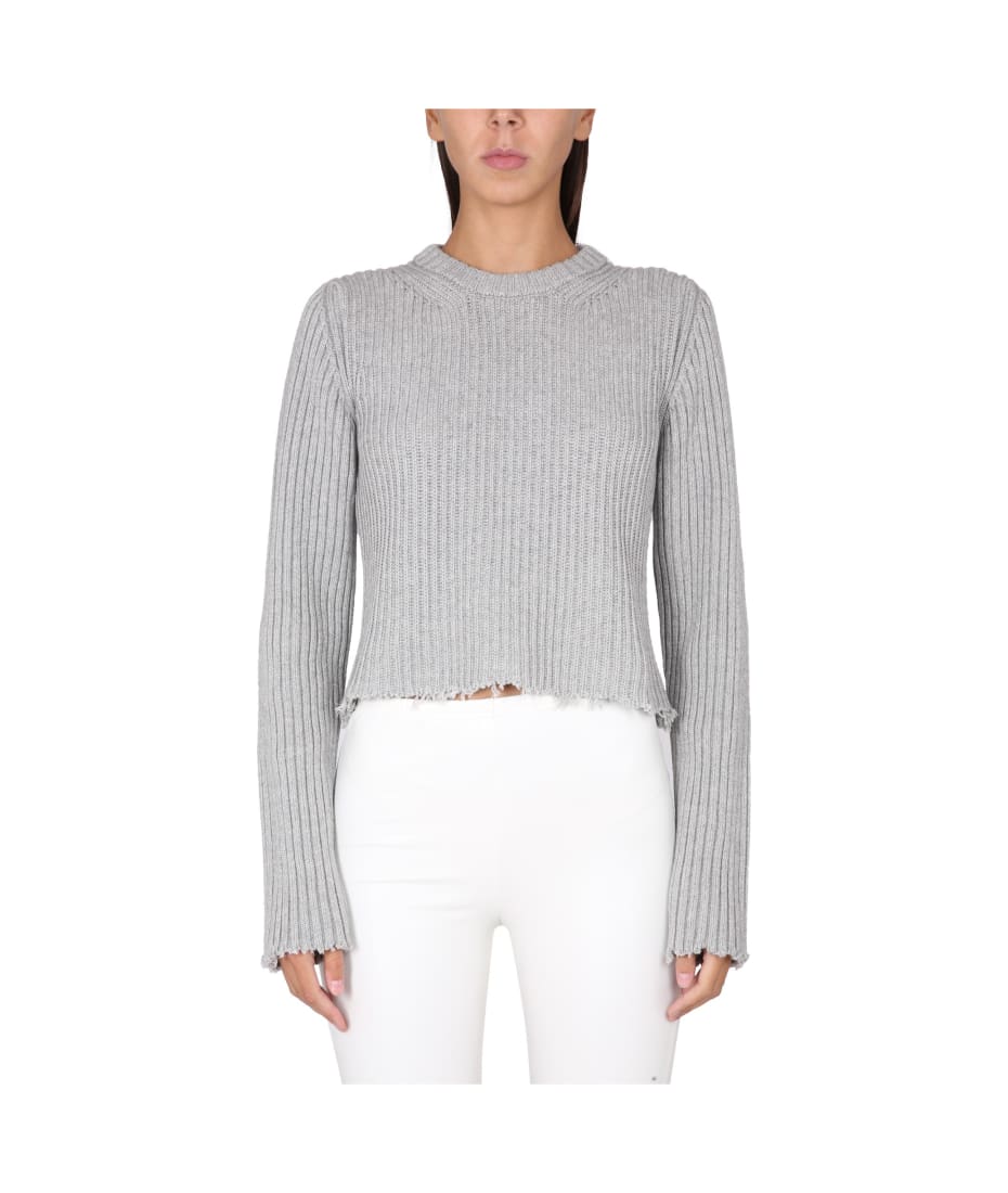 MM6 Maison Margiela Ribbed Sweater. | italist