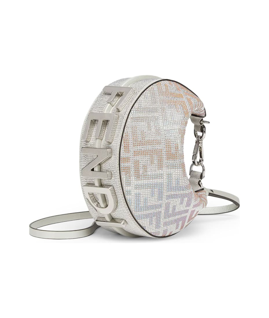 【FENDI】24FW Fendigraphy Mini FFクリスタル&スタッズ バッグ Mini Crystal Fendigraphy | italist