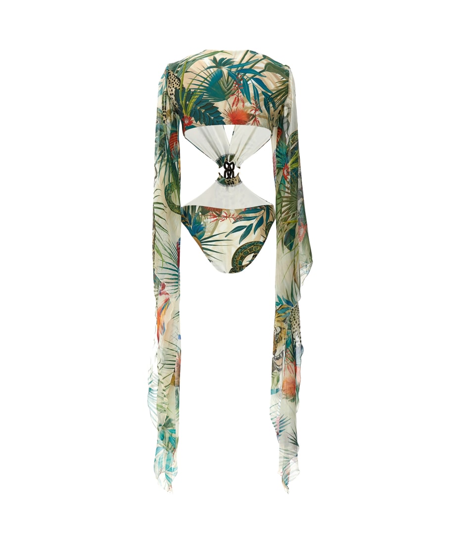 新品タグ付き roberto cavalli ワンピース シルク 総柄 レース 新品タグ付き roberto cavalli ワンピース シルク 総柄 レース