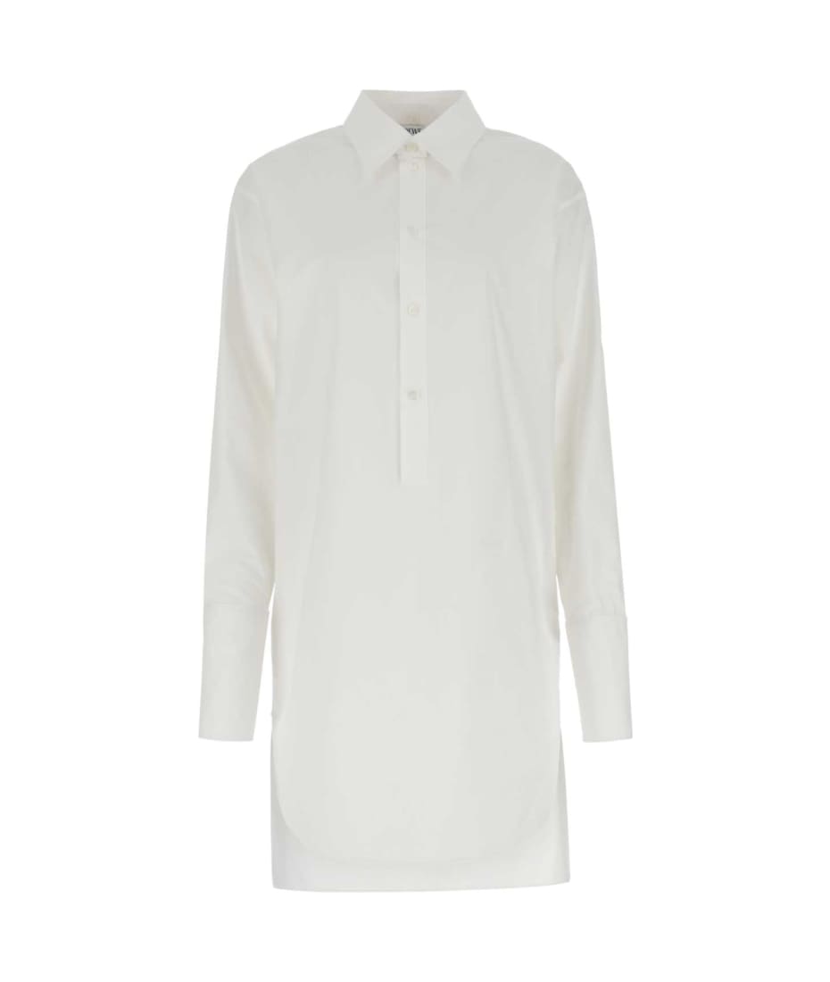 ワンピース Loewe Loewe Double Layer Poplin Shirt Dress Loewe layered poplin shirt dress | farfetch | REVERSIBLE