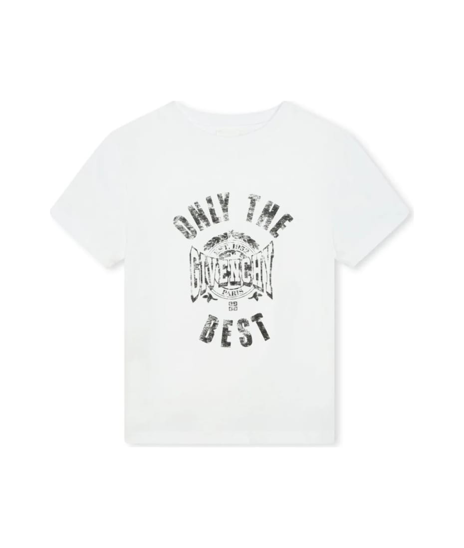 Givenchy White Givenchy Only The Best T-shirt - Bianco