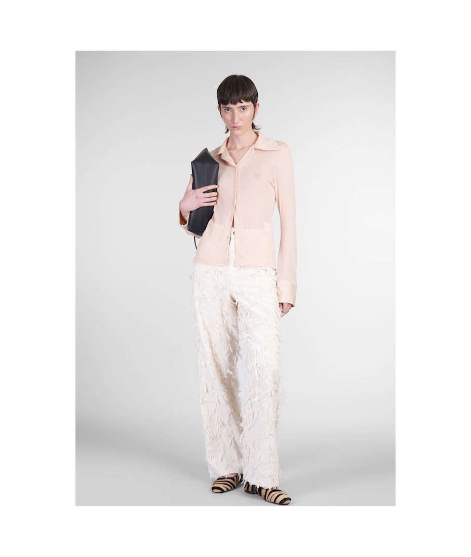 デニム・ジーパン SEFR Women Denim Pants 419257 WFW24LOOSECUT Beige Sefr-online
