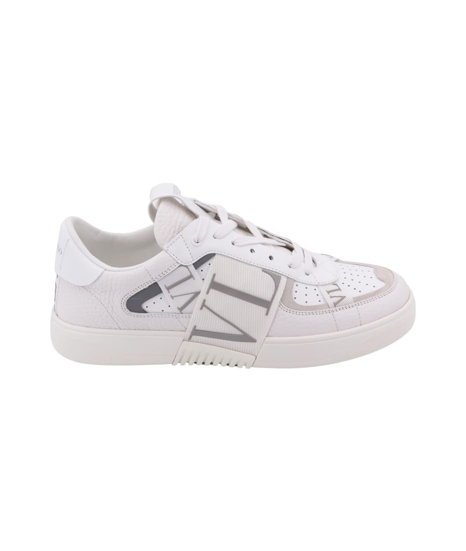 Vl7n Leather Low Top Sneakers