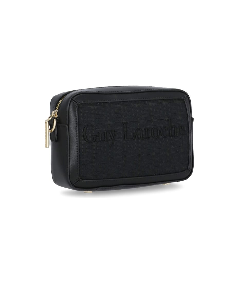 GUY LAROCHE Black Leather Bag