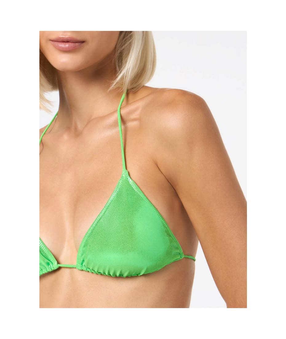 ビキニ MC2 SAINT BARTH Women Swimsuit MRL0001 GREEN MC2 SAINT BARTH: Swimsuit woman - Green | Mc2 Saint Barth