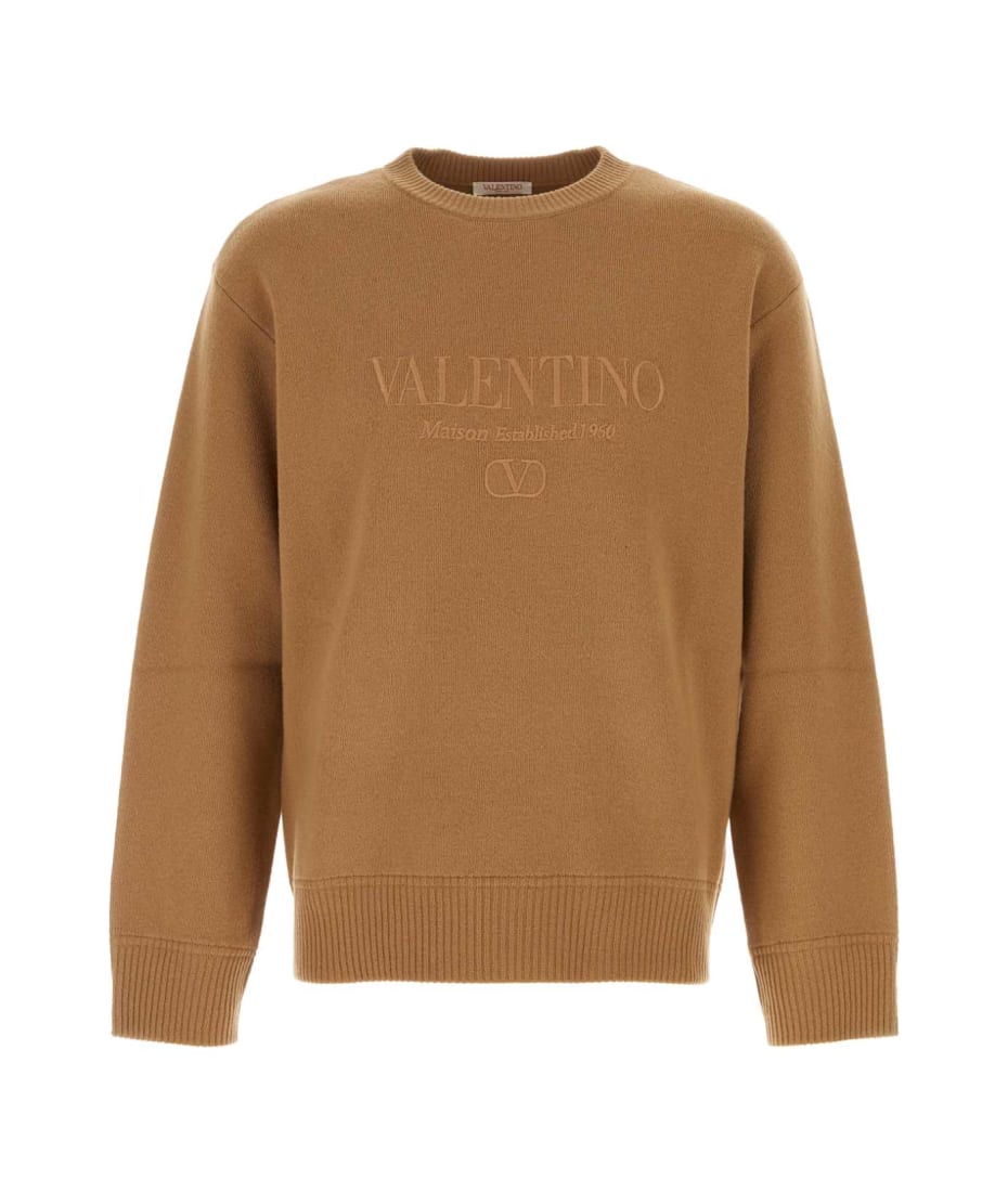 Tシャツ・カットソー VALENTINO GARAVANI Biscuit Wool Sweater Valentino Garavani Biscuit Wool Sweater | italist