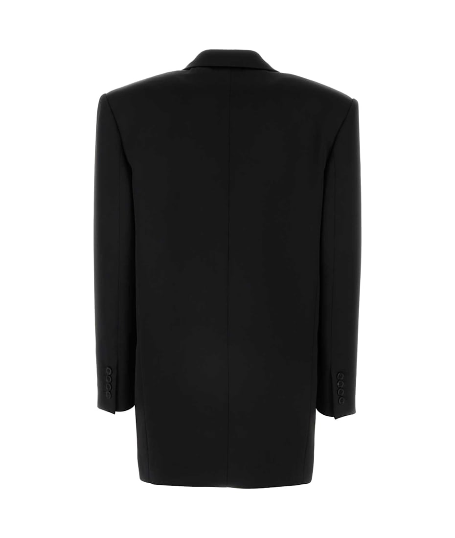 ジャケット Saint Laurent Black Satin Blazer Saint Laurent Black Satin Blazer | italist