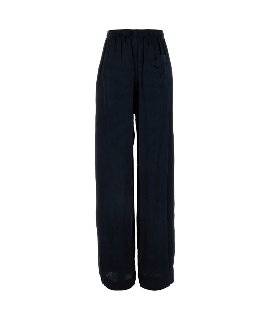 【送料&関税込】Balenciaga Midnight Blue Silk Pyjama Pant Balenciaga Midnight Blue Silk Pyjama Pant | italist, ALWAYS