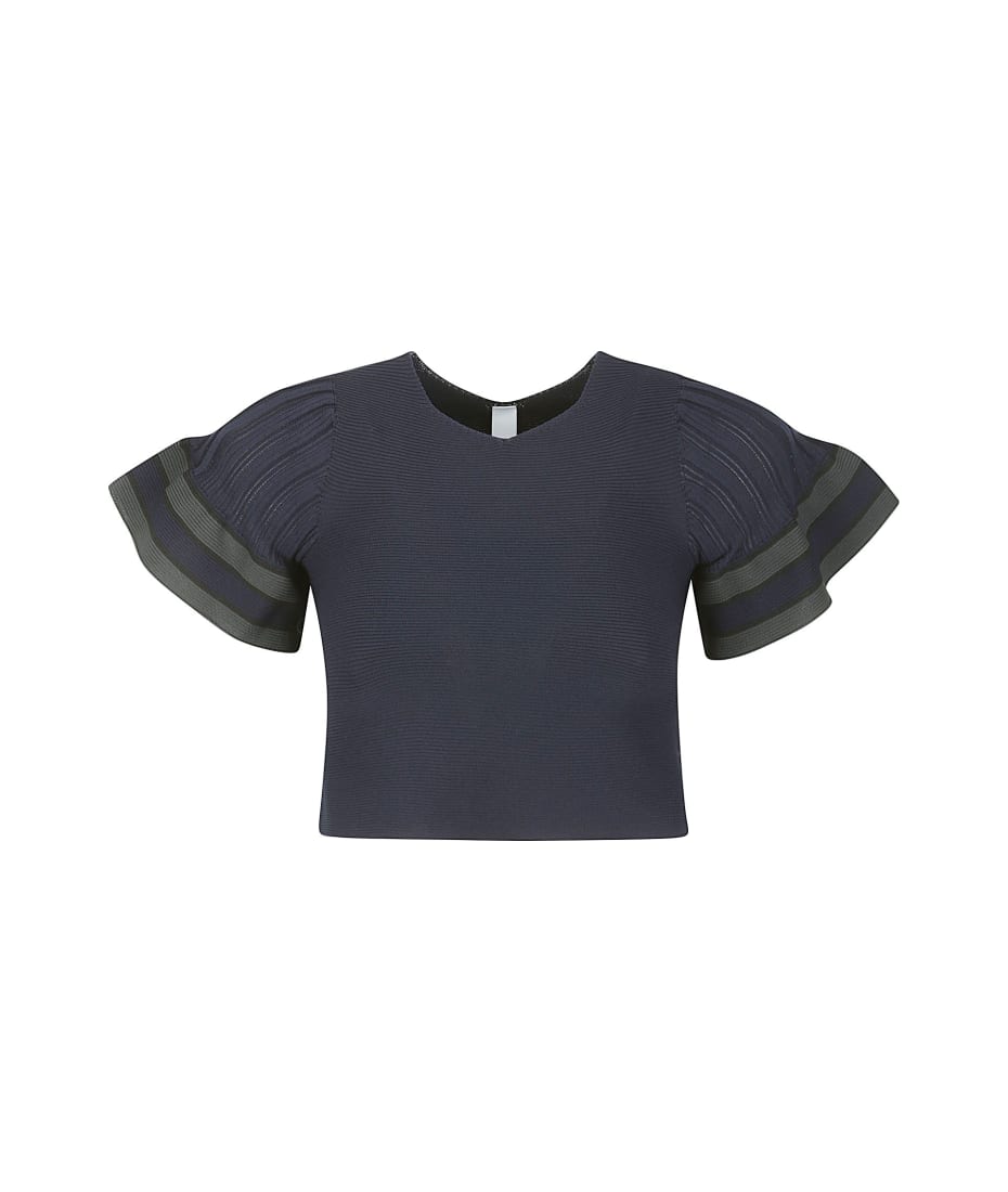 CFCL Pottery Kid Short Bell Sleeve Top | italist