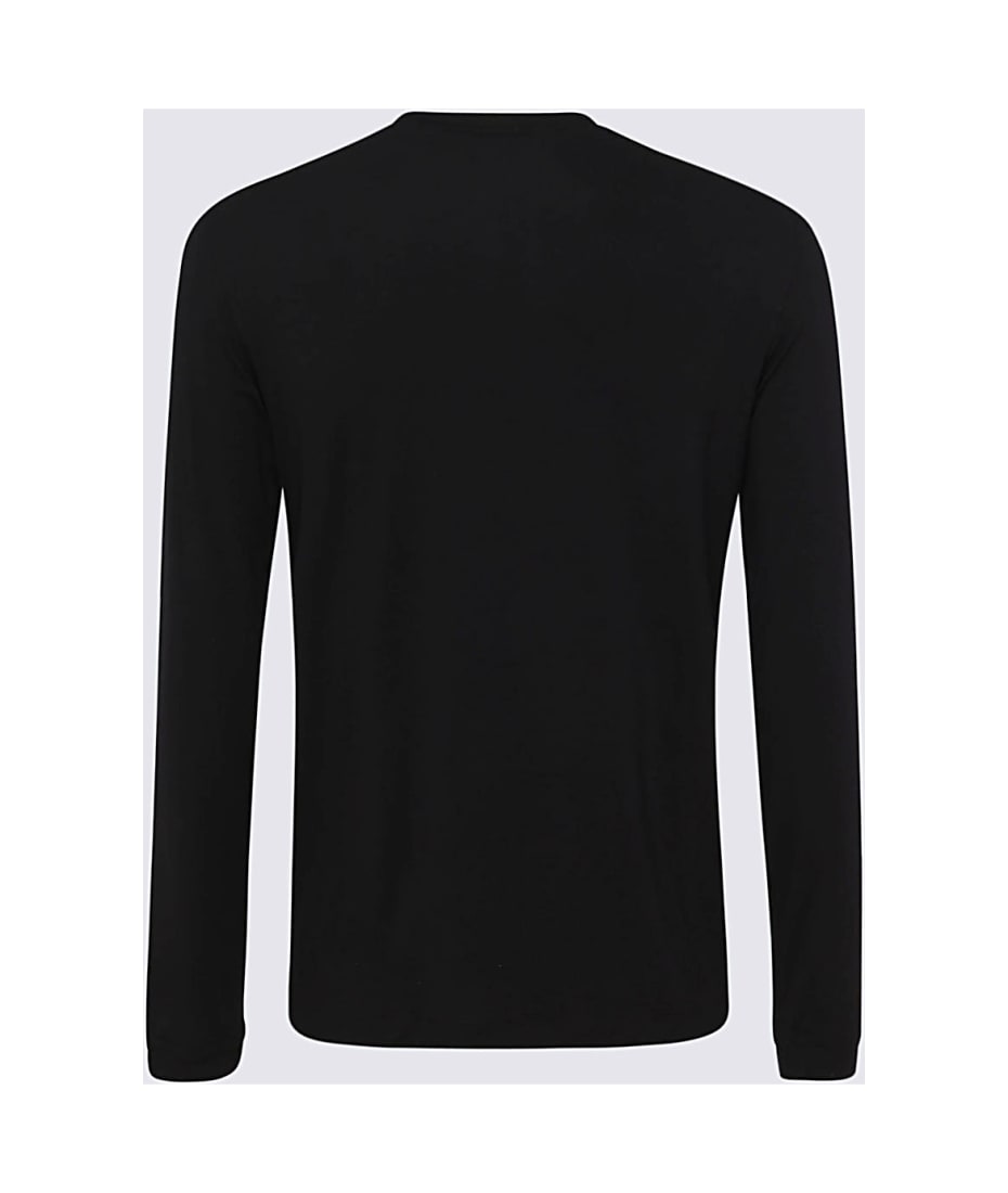 Tシャツ・カットソー GIORGIO ARMANI BLACK VISCOSE BLEND T-SHIRT Giorgio Armani Black Viscose Blend T-shirt | italist, ALWAYS