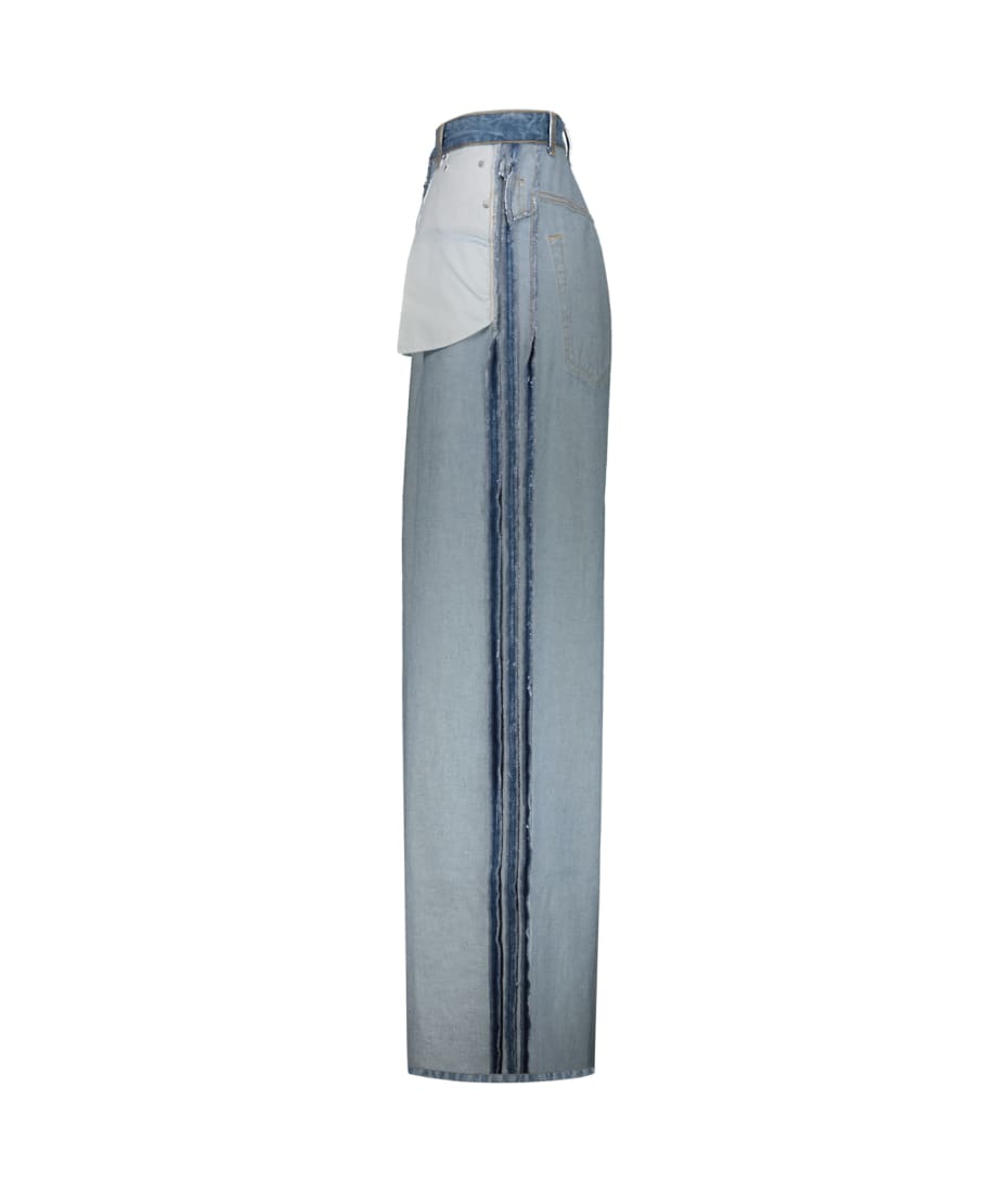 VETEMENTS Inside-out Baggy Jeans | italist VETEMENTS Inside-out Baggy Jeans | italist