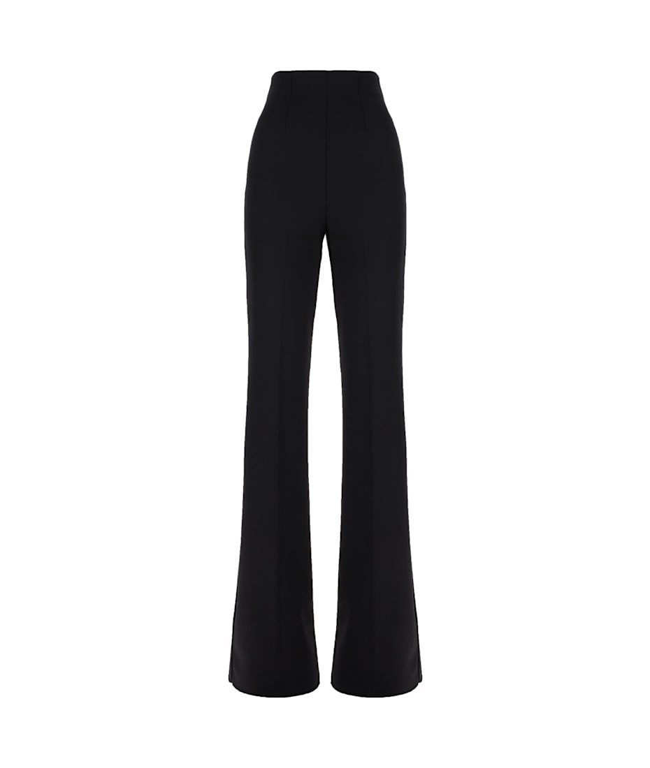 SportMax Black Stretch Nylon Pants | italist