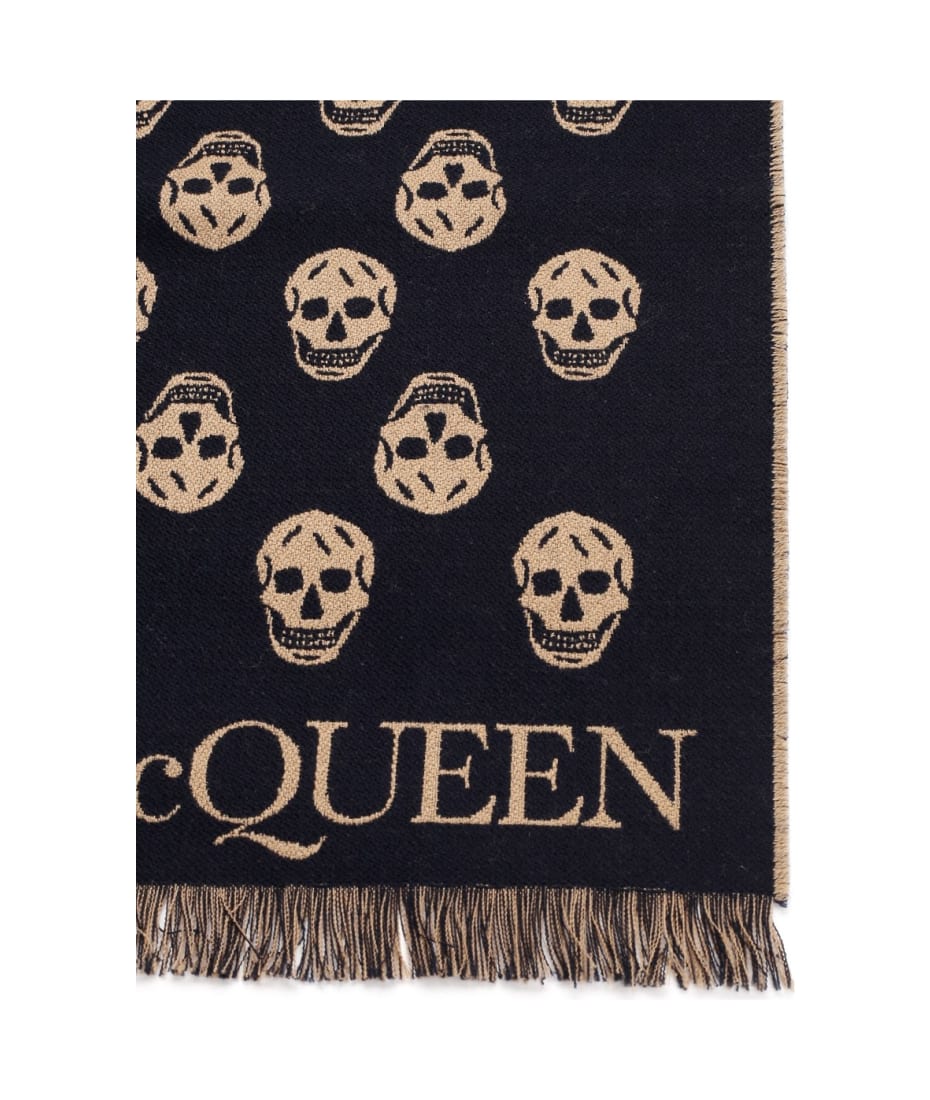 Alexander McQueen Skull Double-face Scarf | italist, ALWAYS LIKE A