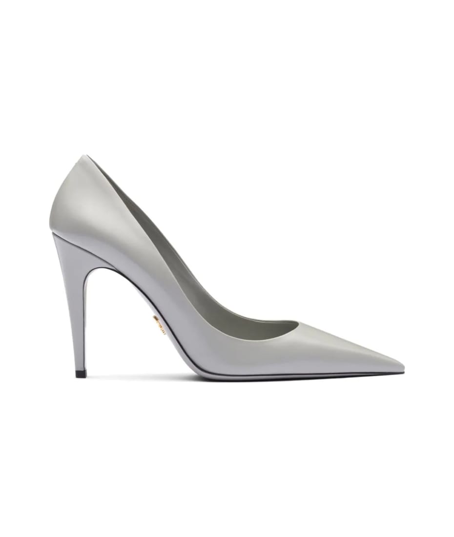 Prada Brushed Leather Pumps | italist