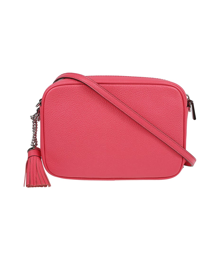 MICHAEL Michael Kors JET CHAIN POUCHETTE - Handbag - geranium/pink