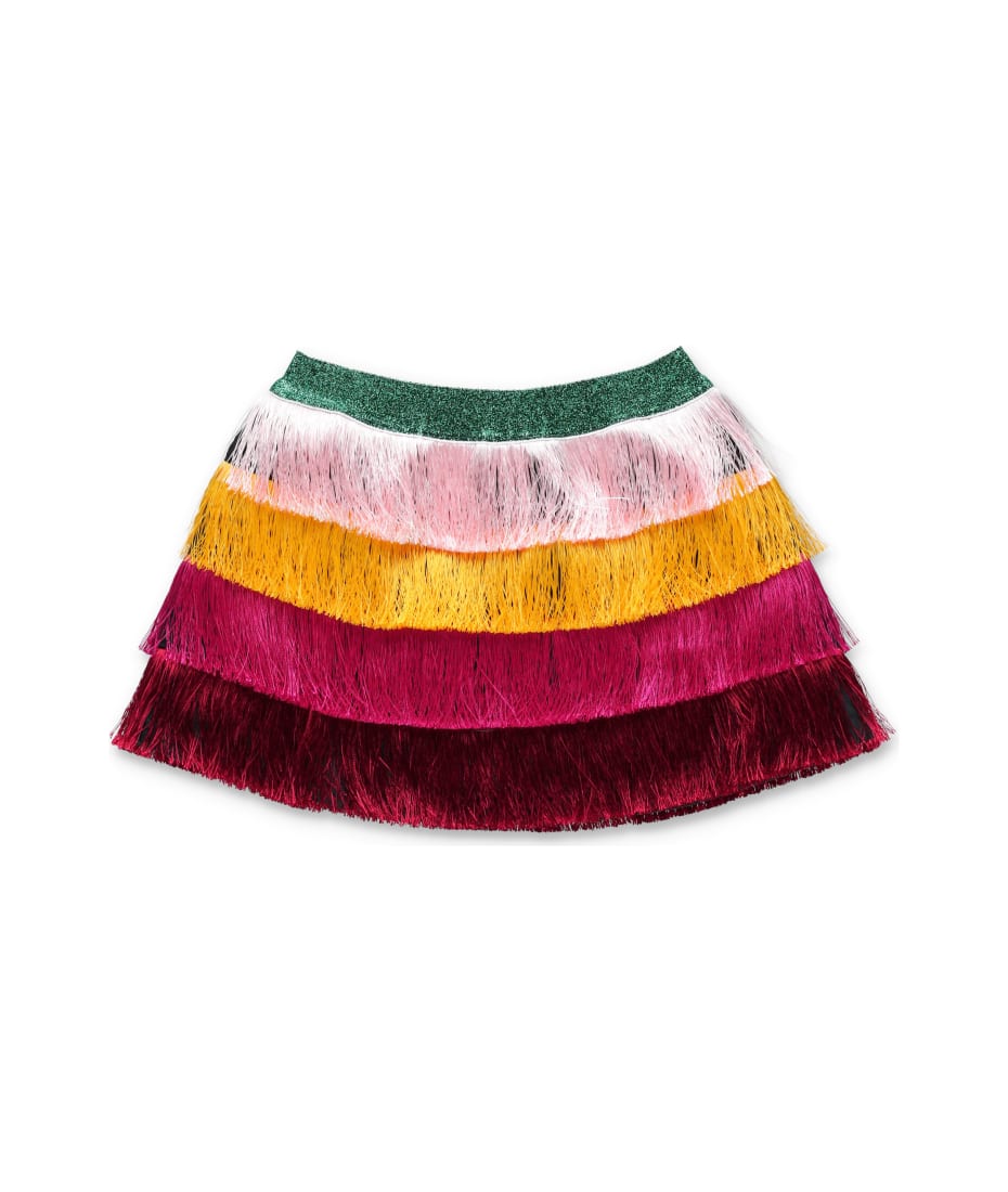 【関税&送料込】Stella Mccartney Fringed Skirt Stella McCartney Kids Fringed Skirt | italist
