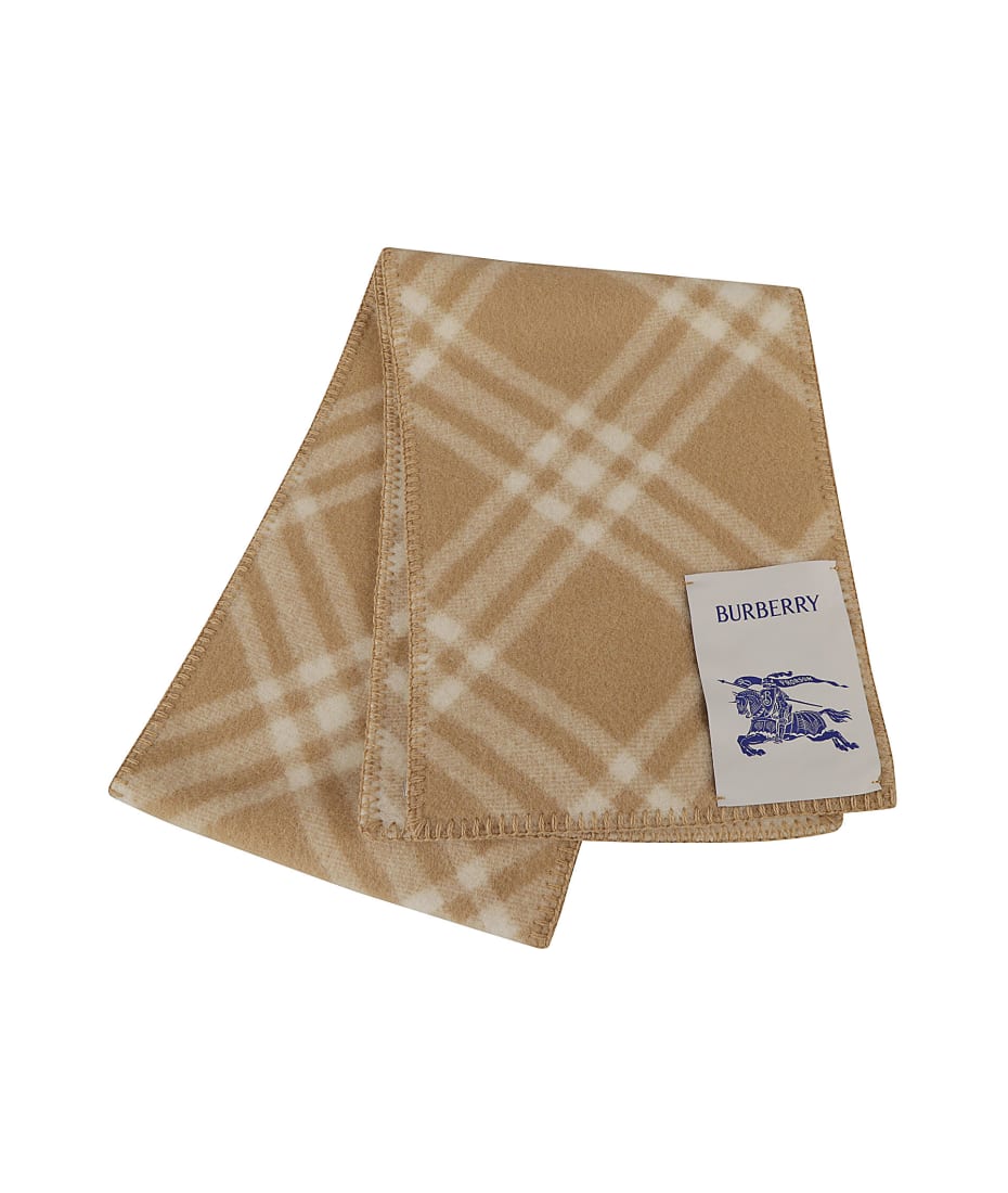 Burberry Tri Bar Check Scarf | italist