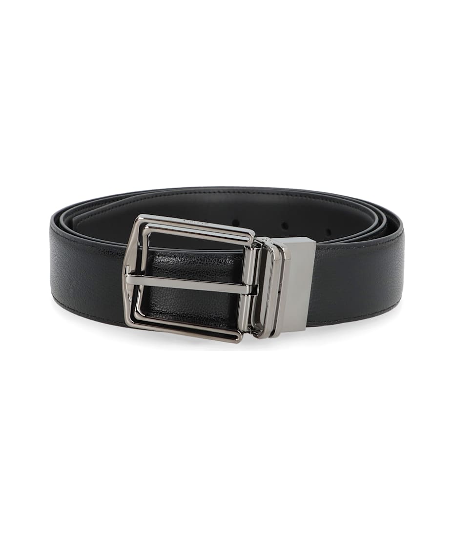 ベルト Zegna Reversible Belt Zegna Reversible Leather Belt | italist