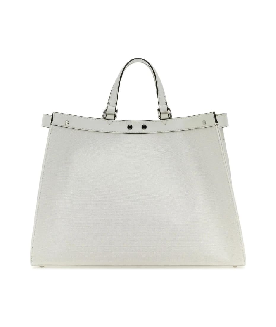 Fendi Embroidered Fabric X-tote Shopping Bag トートバッグ
