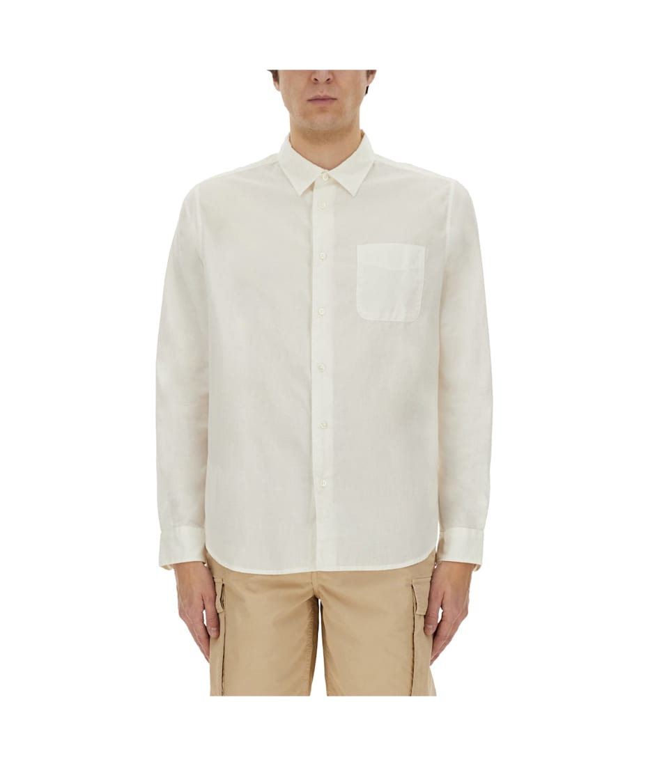 Tシャツ・カットソー WOOLRICH SS25 POPLIN SHIRT (CFWOSI0187MR UT407330133) Poplin Shirt Woolrich | italist