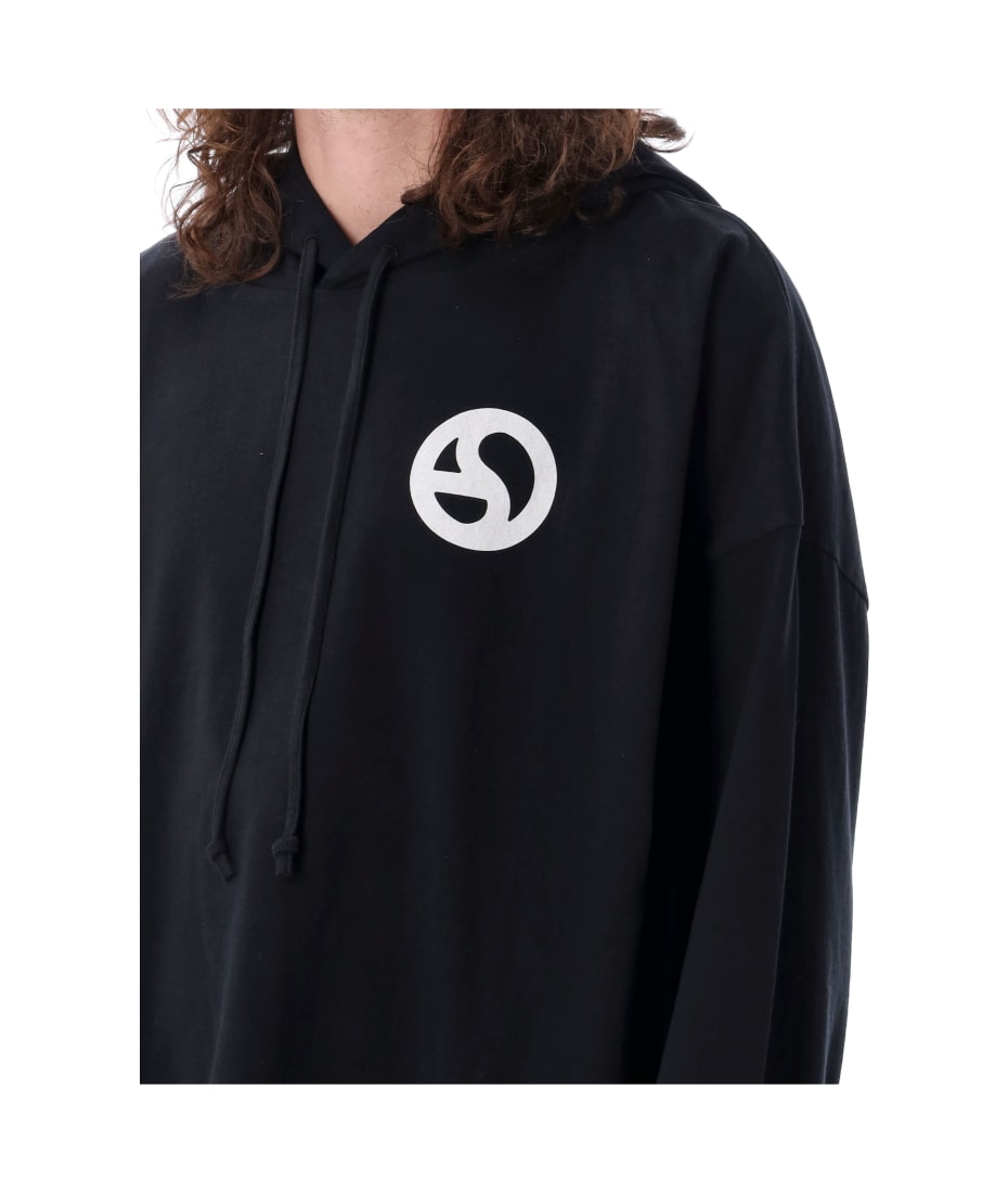 Acne Studios Logo Printed Drawstring Hoodie | italist
