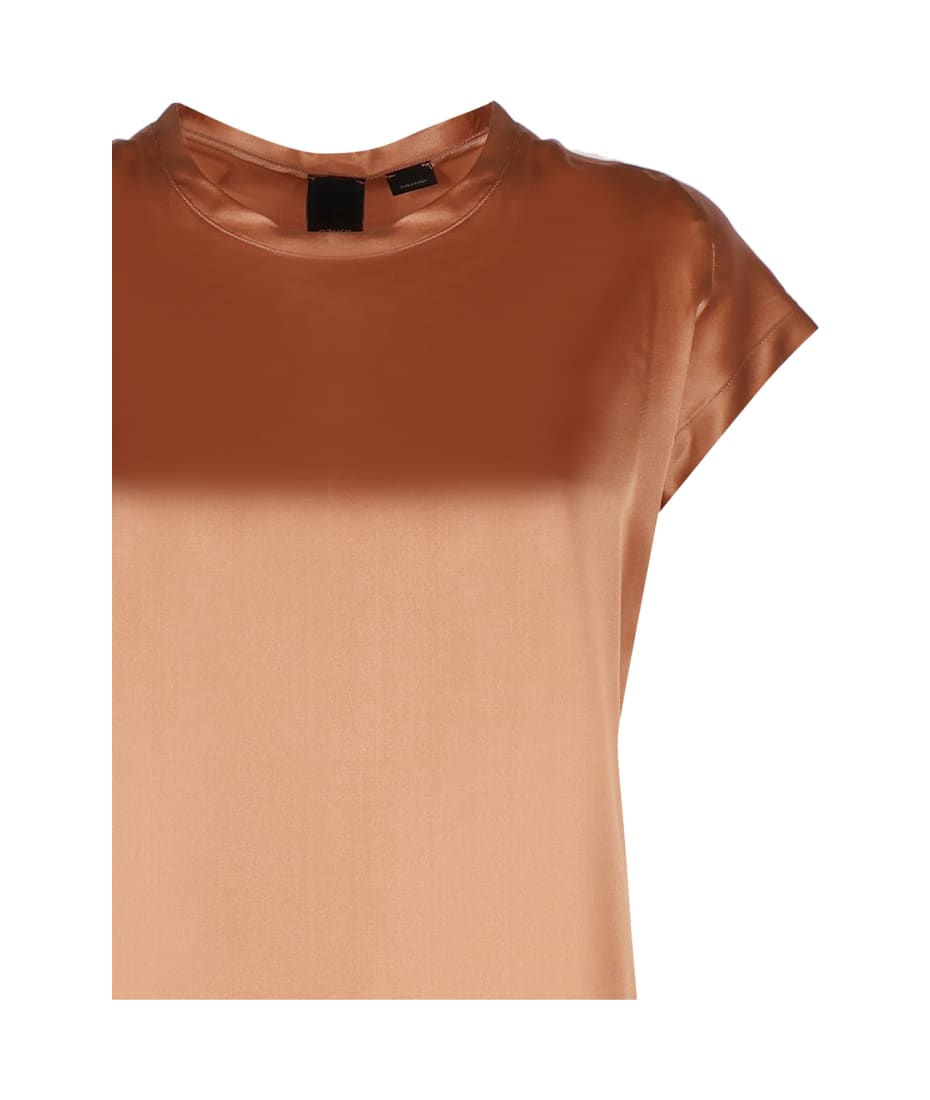 T-shirt In Raso Elasticizzato