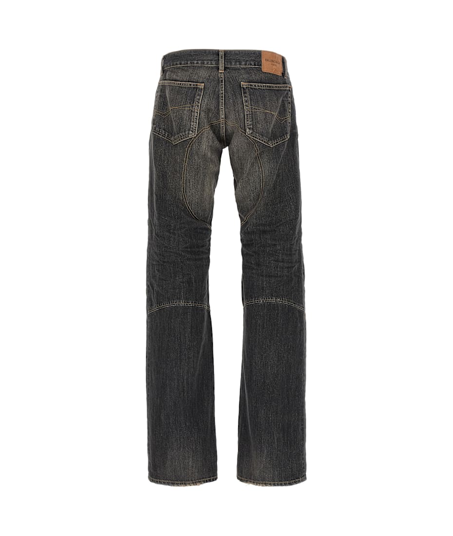 Balenciaga Relief Stitching Jeans | italist