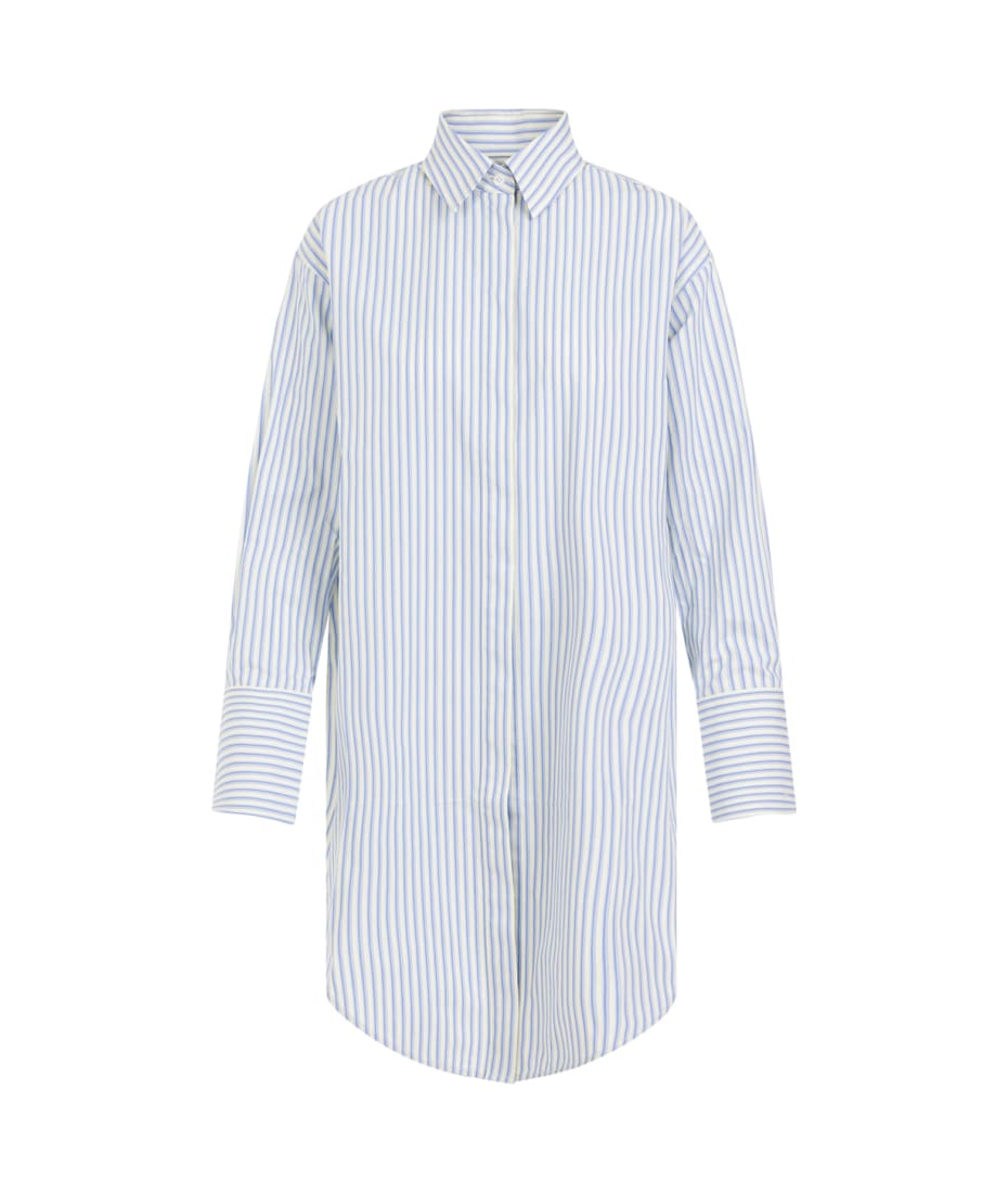 Tシャツ・カットソー Victoria Beckham WRAP FRONT BLOUSE Wrap Front Blouse In Off White – Victoria Beckham Inc