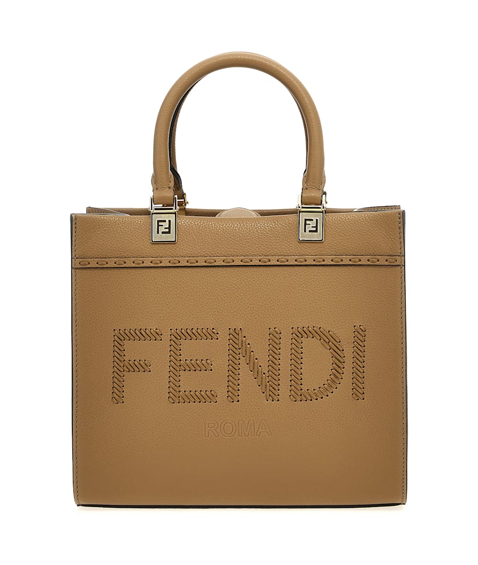 ☆FENDI☆ SUNSHINE Large トートバッグ GREZZO×CUOIO♪ org.jpg